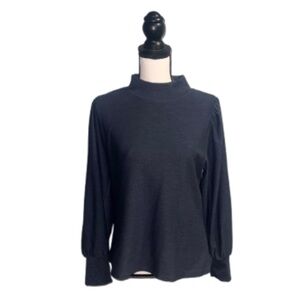 Loft- Navy long sleeve shirt